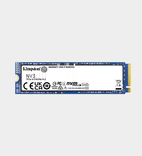 SSD ESTADO SOLIDO KINGSTON NV3 M.2 2280 NVMe SSD Up to 3000 MB/s